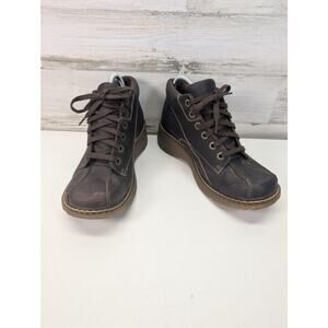 Dr. Martens Claudia Shoes Womens Size 9 Leather Lace Up Comfort Walking Boot